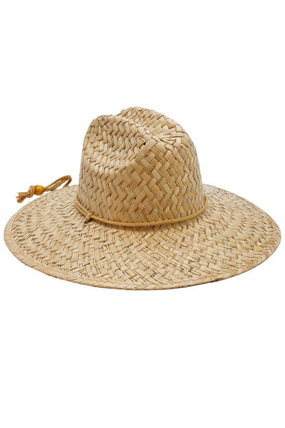 Straw Lifeguard Hat