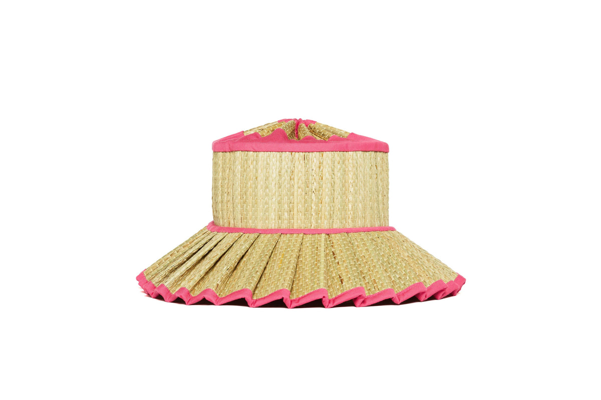 Island Capri Hat- Flamingo Maxi