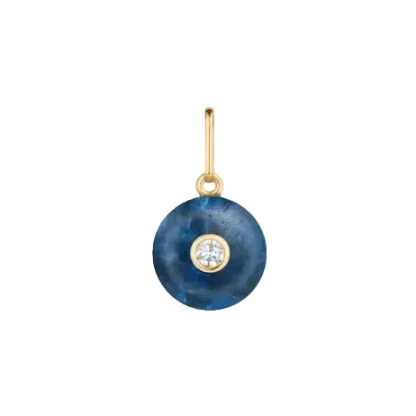 Gemstone Dot Charms