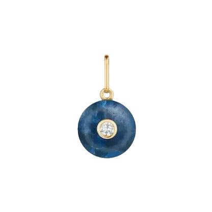 Gemstone Dot Charms
