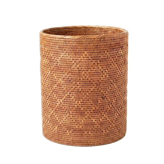 Baliata® Round Waste Basket Diamond Motif