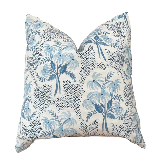 Blue Lillies Pillow