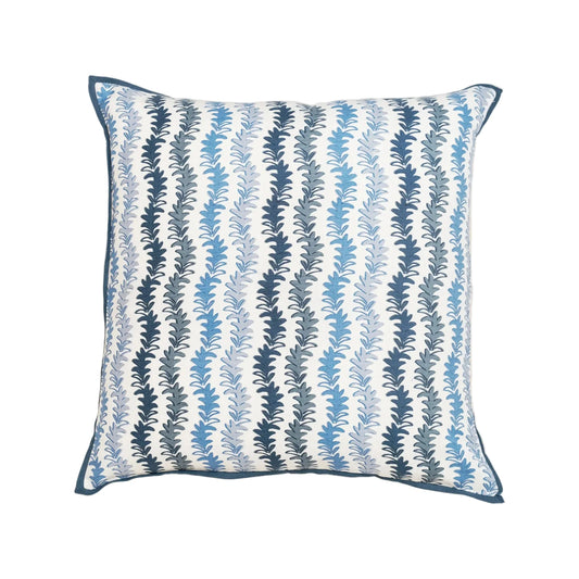 Botanical Stripe Pillow 22x22