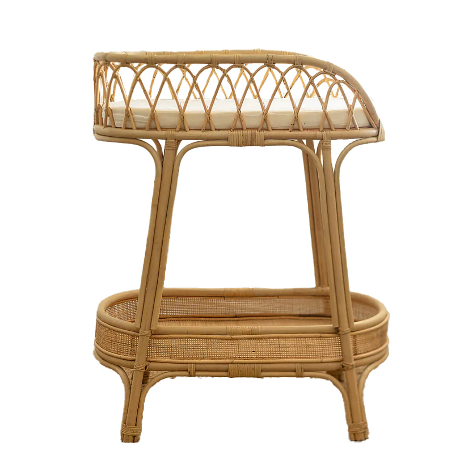 Rattan Changing Table