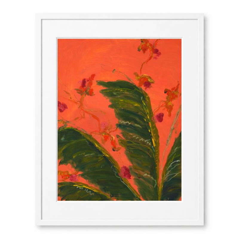 Palm Tree Botanical Painting II by Margaret Blevins