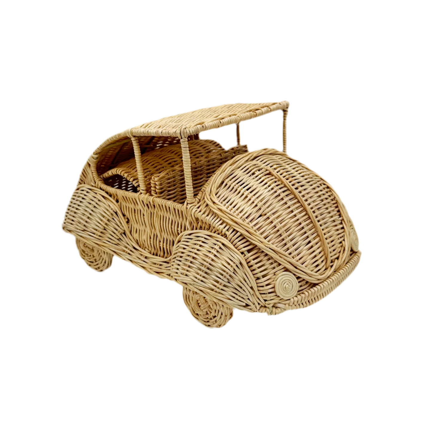 Wicker Toy Car