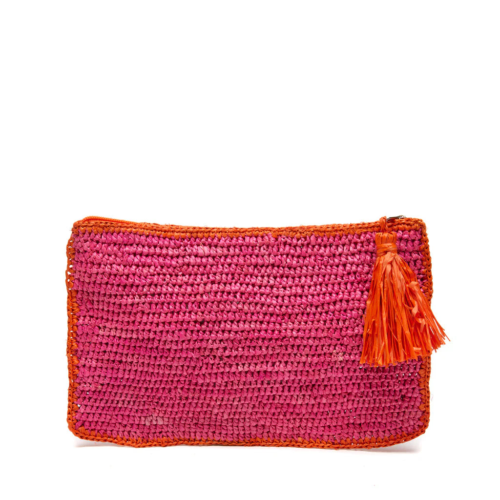 Raffia Pouches