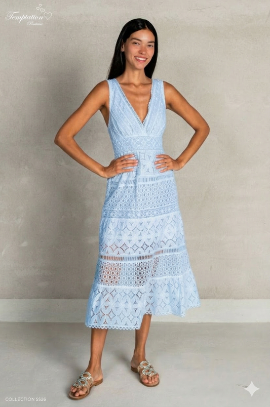 Alpinia Midi Dress by Temptation Positano