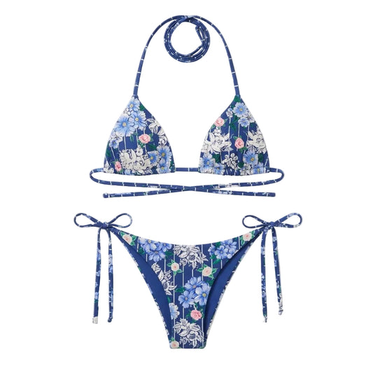 Varsity Bikini Set by Agua Bendita