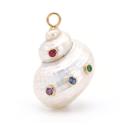 Shell Inlay Charms