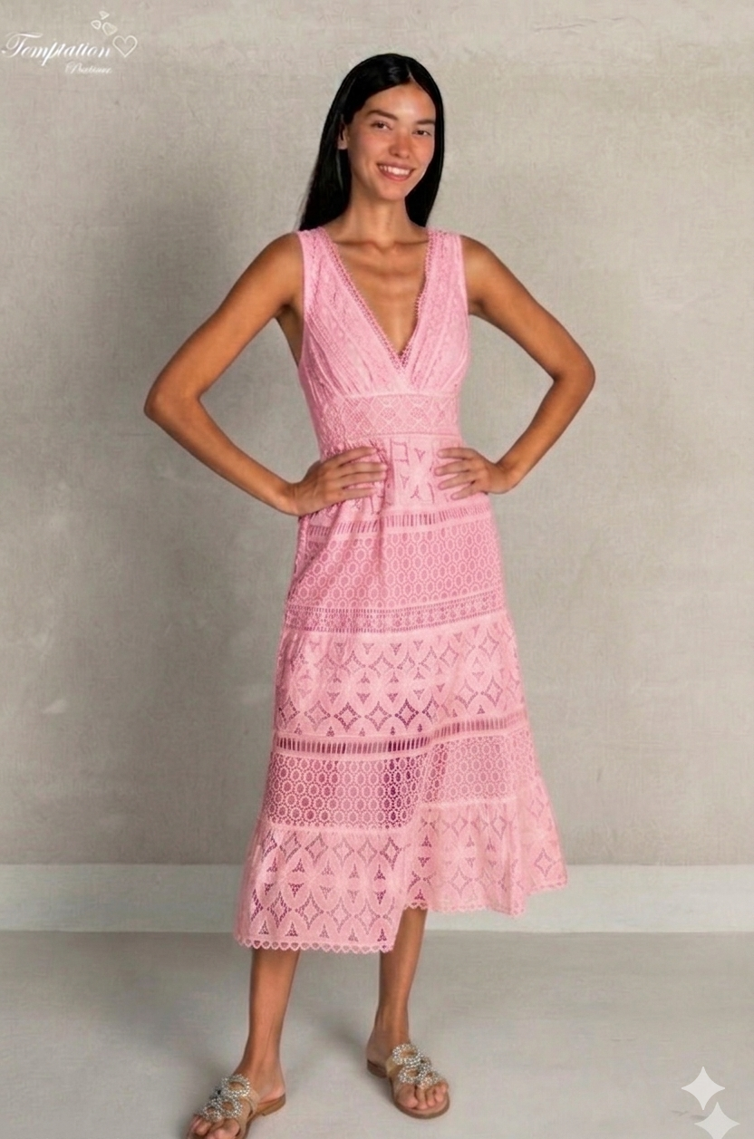 Alpinia Midi Dress by Temptation Positano