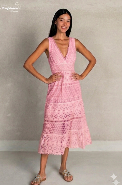 Alpinia Midi Dress by Temptation Positano