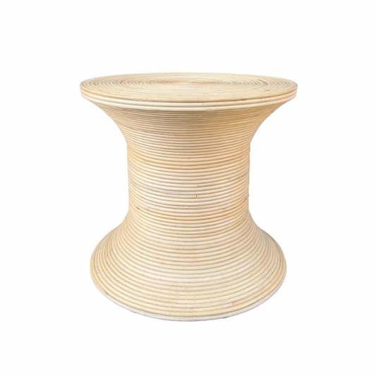 Rattan Hourglass Table