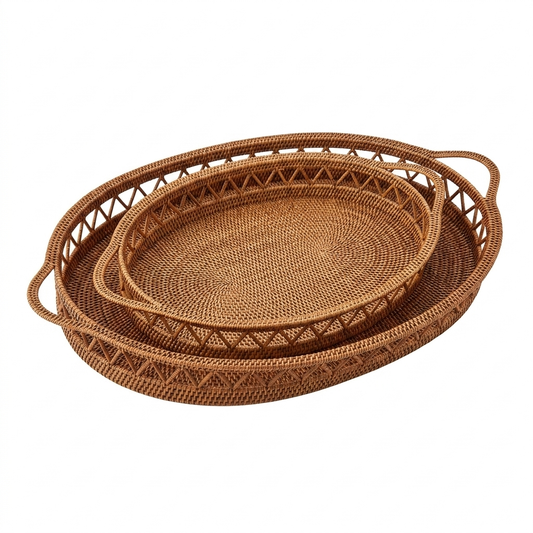 Baliata® Oval Zig Zag Tray