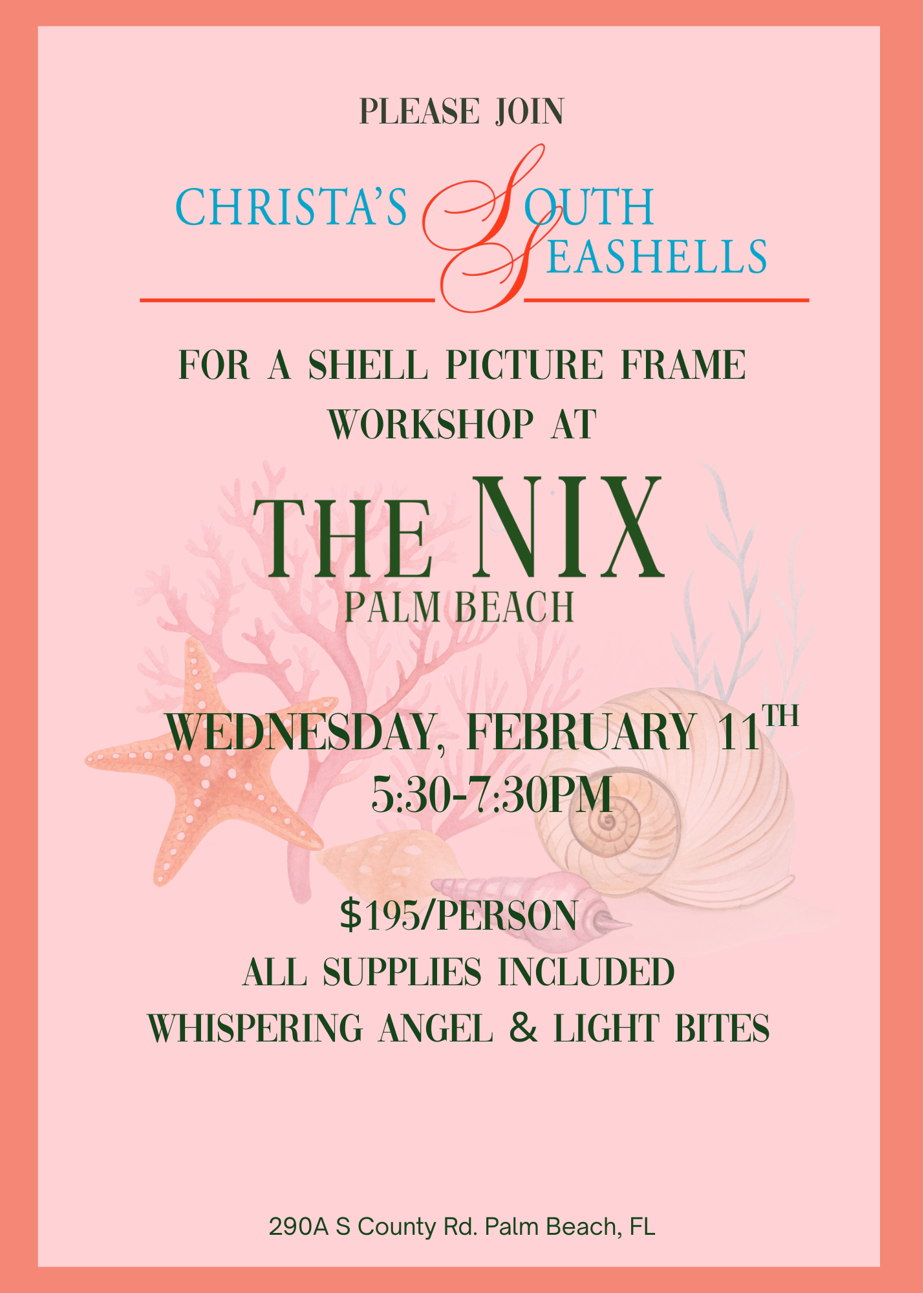 SHELL FRAME WORKSHOP 2/11/26