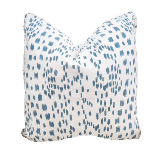 Les Touches Pillow Blue