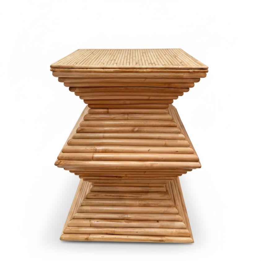 Split Reed Side Table
