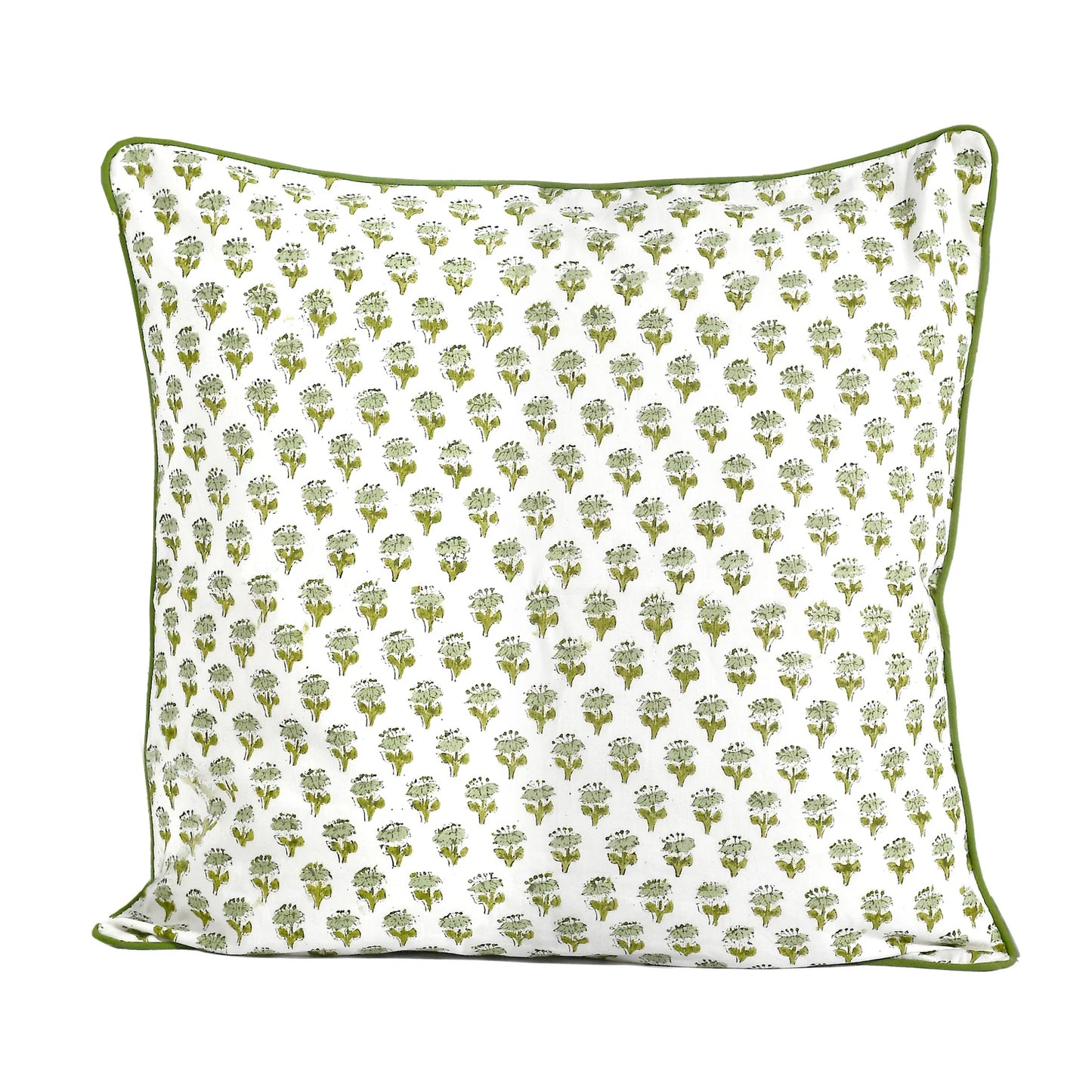 Mini Flower Block Print Pillow