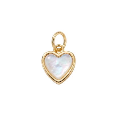 Mother of Pearl 24K Gold Filled Charms