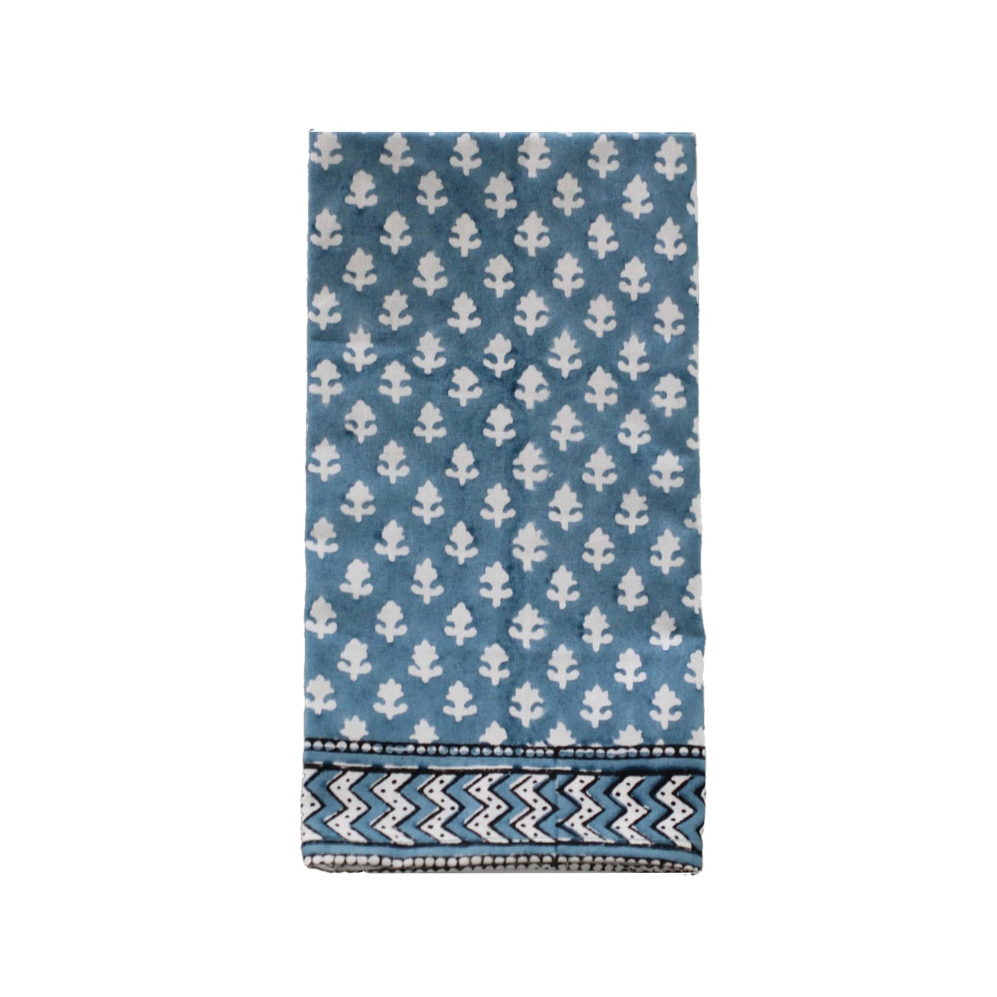 Blue Floral Napkin S/4