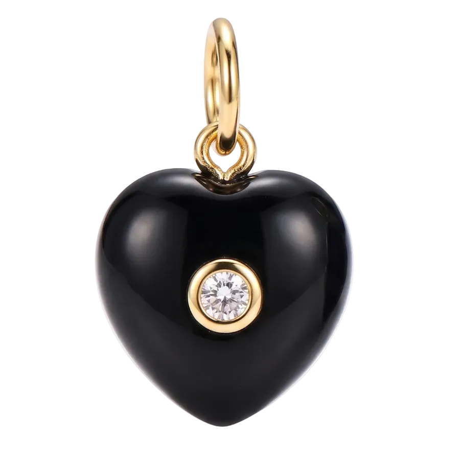 Mini Heart Charms