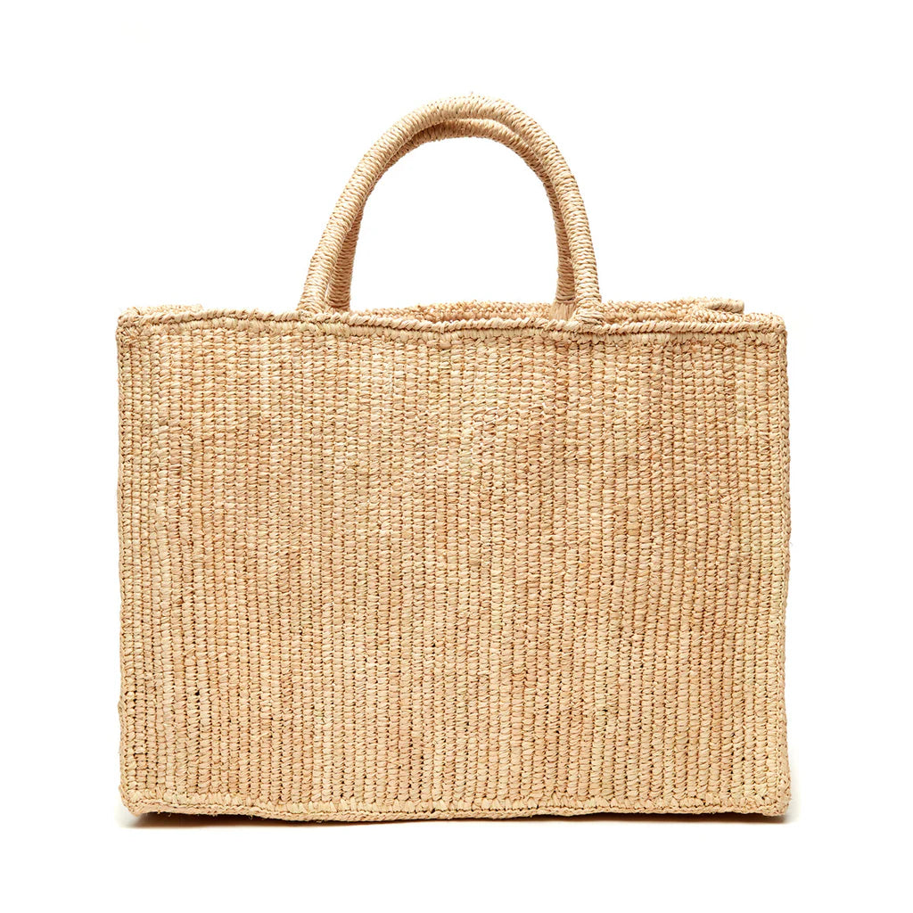 Raffia Tote Bag