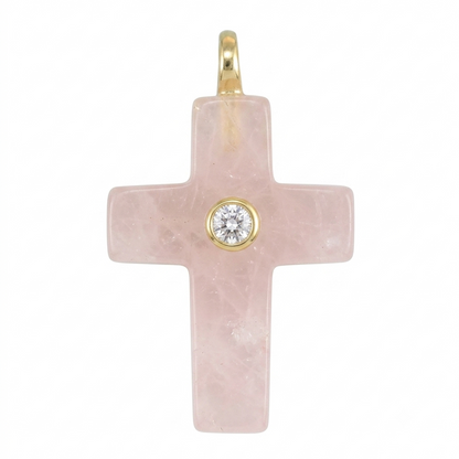Gemstone Cross Charms