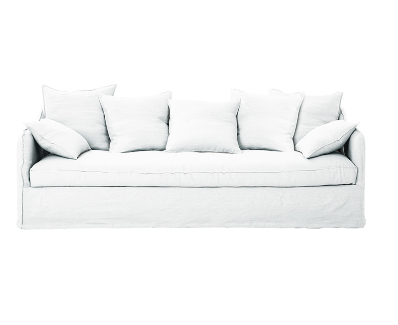 French Linen Sofa II