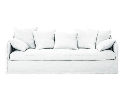 French Linen Sofa II