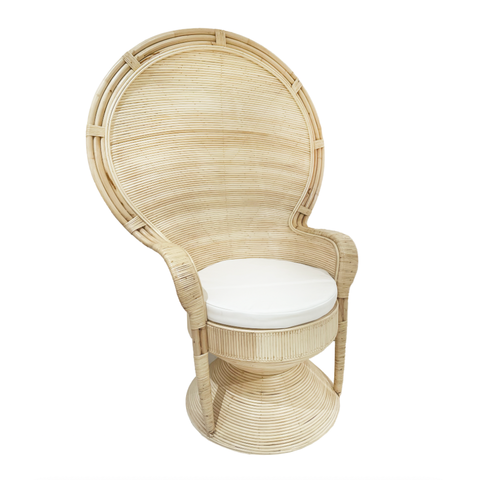 Split Reed Peacock Chair – The Nix