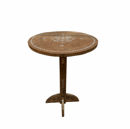 Shell Inlay Side Table II