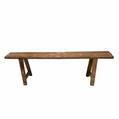 Shell Inlay Bench Collection