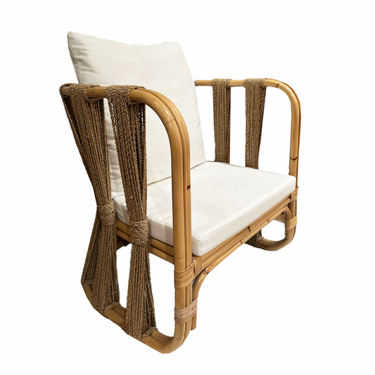Rattan & Rope Chair