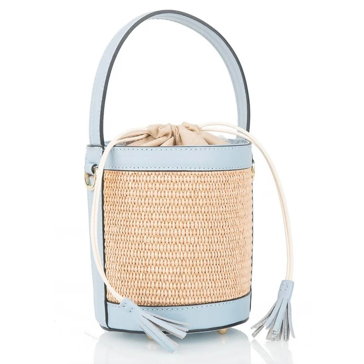 Raffia Leather Bag Collection