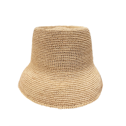Crochet Raffia Bucket Hat Collection