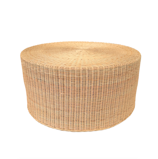 Round Wicker Coffee Table