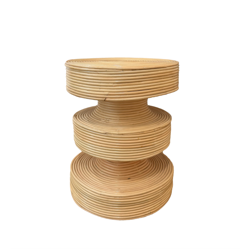 Split Reed Side Table