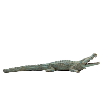 Alligator Sculpture