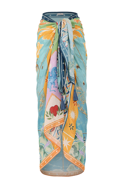 Marine Solstice Pareo by Agua Bendita