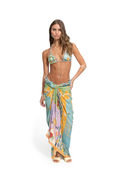 Marine Solstice Pareo by Agua Bendita