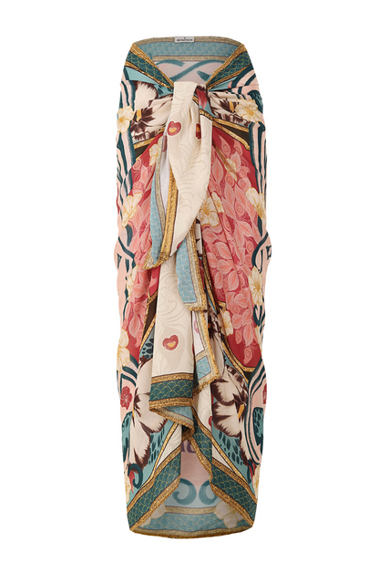Marine Plume Pareo by Agua Bendita