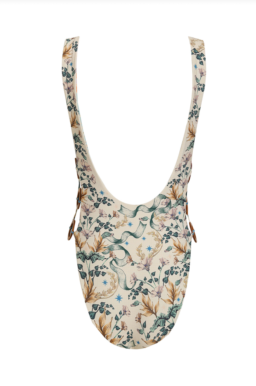 Yara Solstice Reversible One-Piece by Agua Bendita
