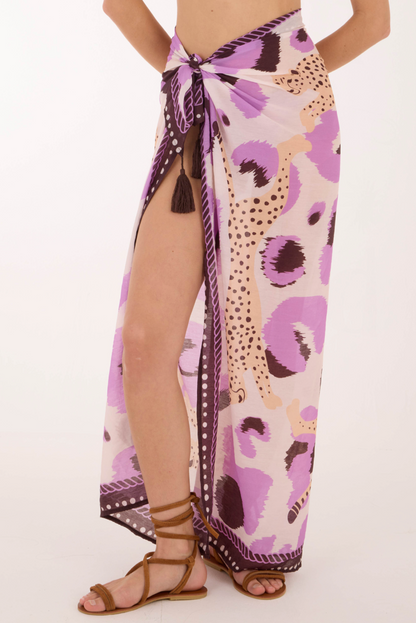 Amber Leopard Pareo Collection