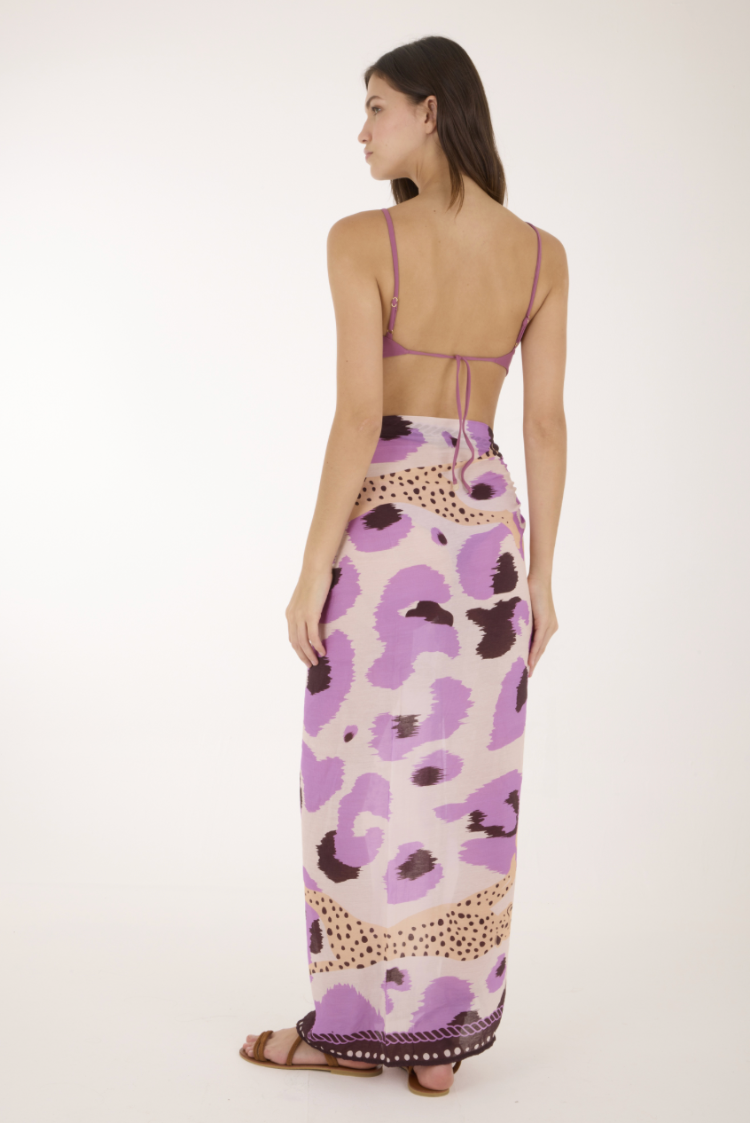 Amber Leopard Pareo Collection