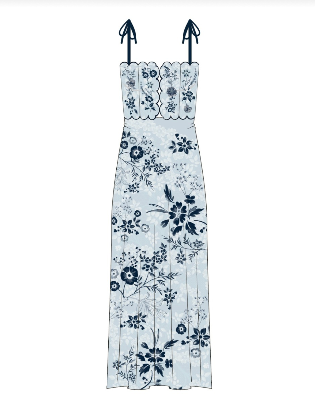 Julia Glazia Dress by Agua Bendita