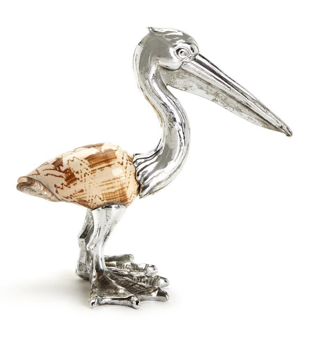 Shell Pelican Sculptures