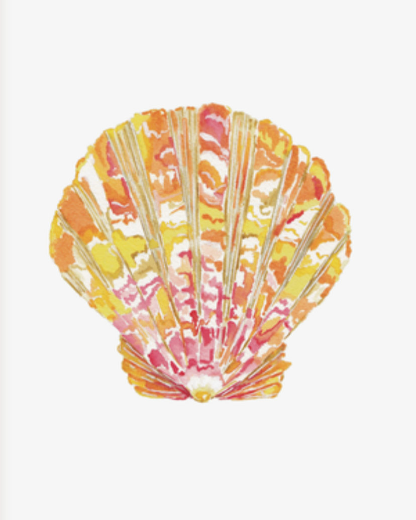 Shell Prints by Catherine Cartie 8x10