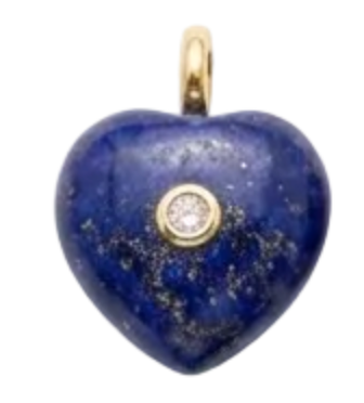 Gemstone Heart Charms