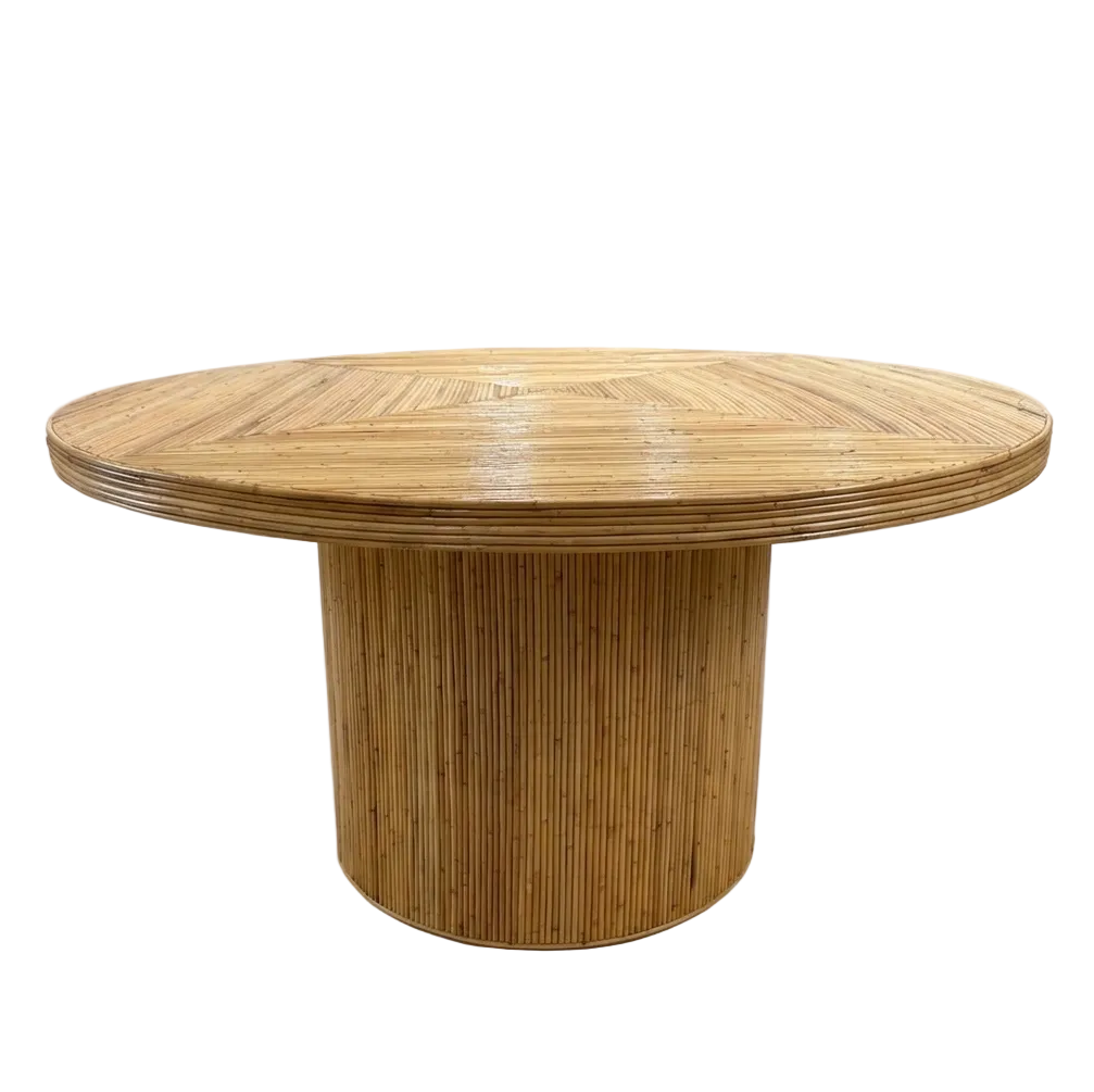 Split Reed Dining Table