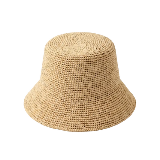 Raffia Bucket Hat from The Nix Palm Beach